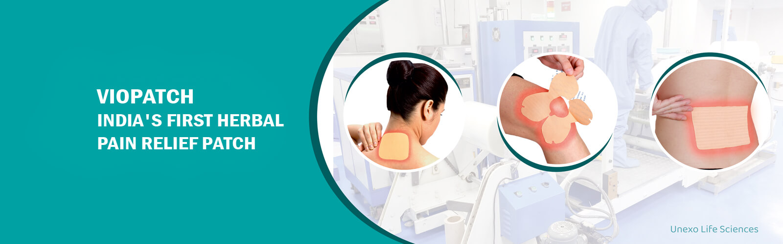  Viopatch 
India's First Herbal Pain Relief Patch